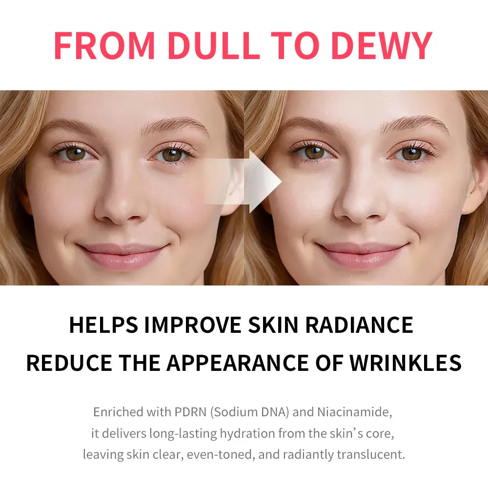 PDRN Pink Niacinamide Milky Toner for Hydrating, Moisturizing, Soothing, Ceramide, Peptide, Glass Glow Skin, Korean Skincare