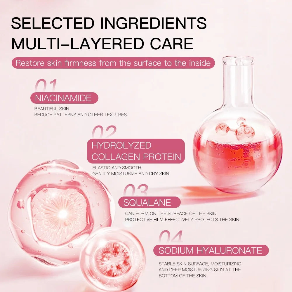 PDRN Salmon DNA +HA  Anti- Wrinkle Serum Fade Fine Lines Facial Moisturizing brightning Anti Aging Firming Skin Care