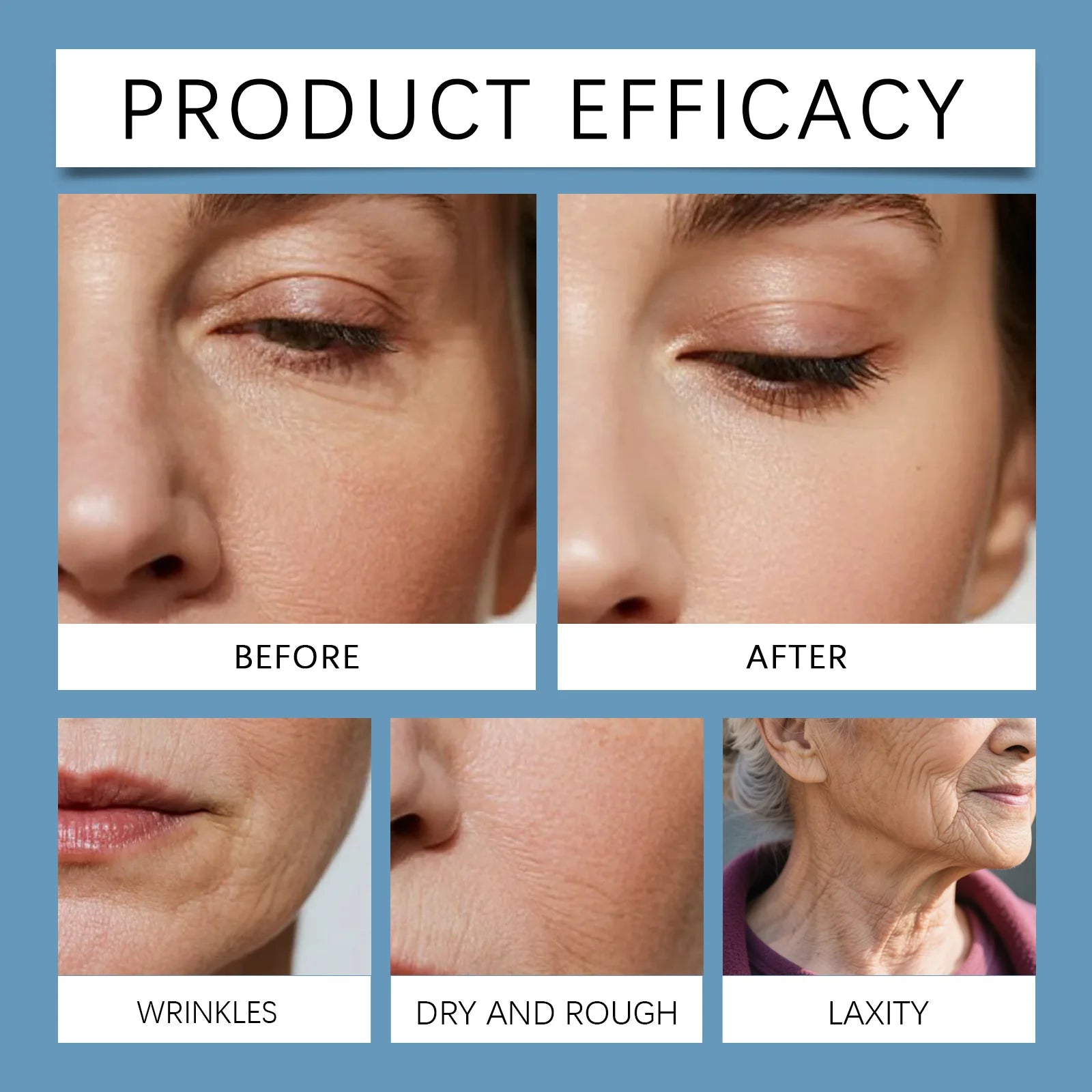 Copper Peptide Facial Serum Hydrating Repairing Moisturizing Fading Fine Lines Repair Essence Firming Dry Korean Skin Care