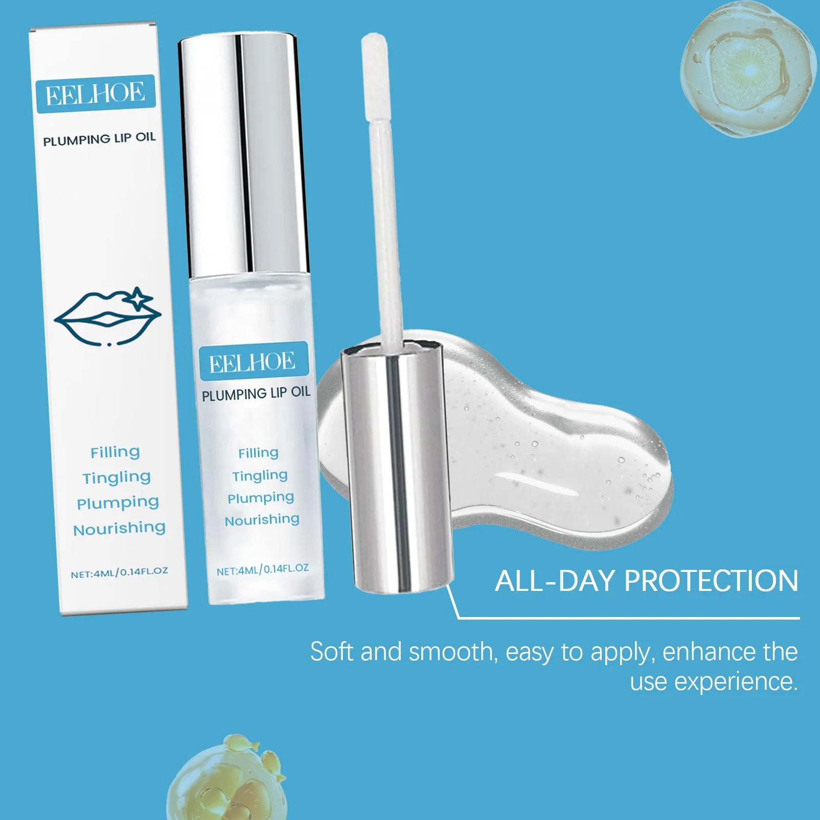 Fast Volumising Lip Plumper Serum Sexy Lip Oil Gloss Increase Lip Elasticity Reduce Fine Lines Brighten Moisturizing Lip Care