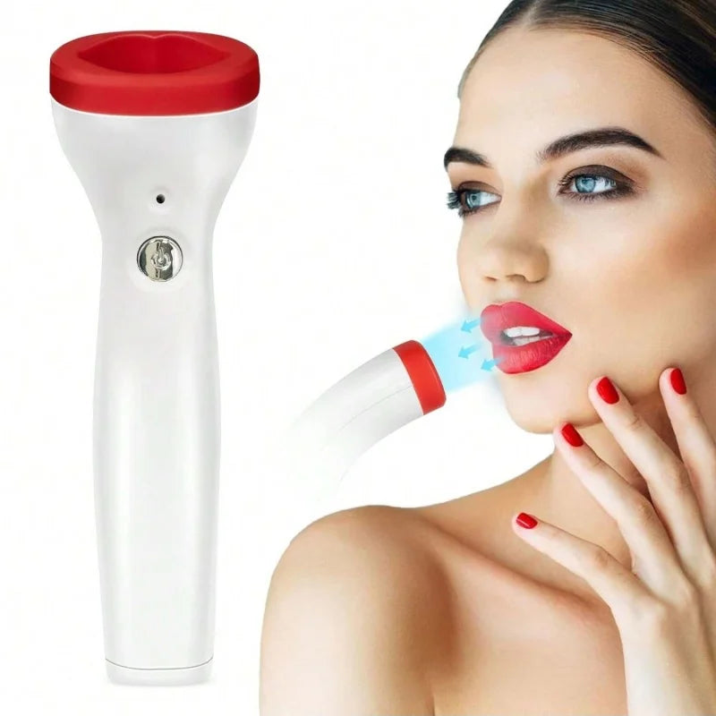 Silicone Electric Lip Plumper Device Automatic Suction Lip Enhancer for Fuller Lips Portable Beauty Tool Lip Augmenter