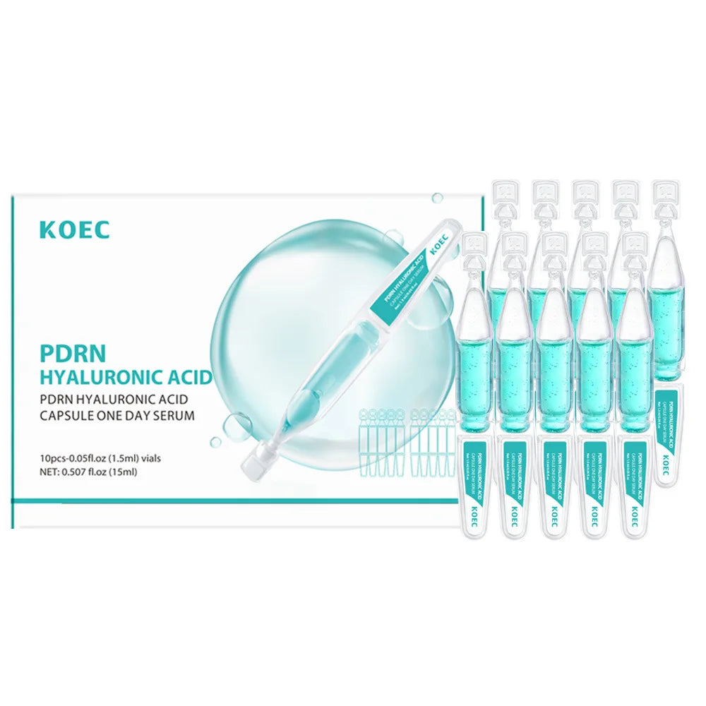 PDRN Salmon DNA +HA  Anti- Wrinkle Serum Fade Fine Lines Facial Moisturizing brightning Anti Aging Firming Skin Care